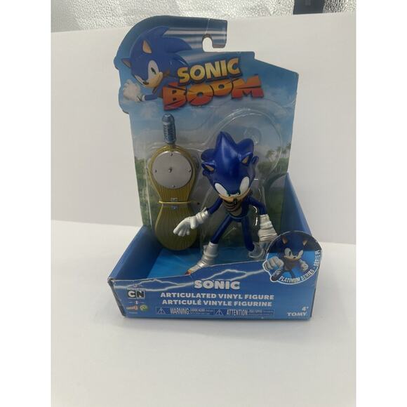 SONIC BOOM SONIC THE HEDGEHOG ACTION FIGURE TOY TOMY 6” SEGA RARE Skateboard